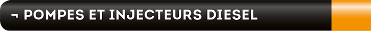 Pompes et injecteurs diesel